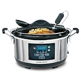 Hamilton Beach 33967 Set 'n Forget 6-Quart Programmable Slow Cooker, Silver