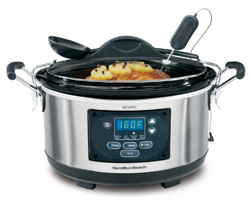 Hamilton Beach 33967 Set 'n Forget 6-Quart Programmable Slow Cooker