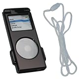 iPod Nano 2 Crystal Protective Case (Solid Black) - Image Brand - 100% OEM Compatible