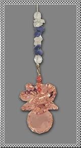 Pink Crystal Suncatcher