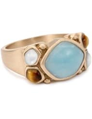Barse Amazonite Multi-Stone Ring