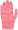 Spa Sister Overnight Softening Gloves Pink Daisies Print
