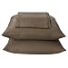 - Solid Brown Sheet Set - Twin