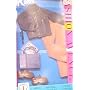 Barbie Fashion Avenue Ken Outfit Set TAN Pants BLUE Jean Jacket BROWN Loafers SET ONLY