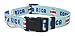 PatriaPet Costa Rica Costa Rican World Cup Soccer Dog Collar for Small Medium Large Dogs (Small: 9-13 in, Light Blue)