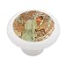 Search : Winter by Mucha Decorative High Gloss Ceramic Drawer Knob