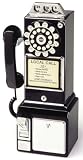 1950's Diner Phone by Steepletone - Black