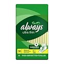 Always Ultra Thin Regular with Flexi-Wings, 36-Count Packages (Pack of 2)