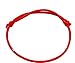 VIRTUAL STORE USA Good Luck Kabbalah Red String of Faith Rope Bracelet - 100% Money Back Guarantee