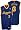 Allen Iverson Denver Nuggets Navy Replica Adidas NBA Jersey - X-Large