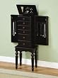 Powell Ebony Jewelry Armoire
