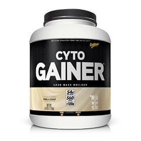 CytoSport Cyto Gainer Protein Drink Mix, Vanilla Shake, 6 Pound