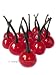 12 Blown Fused Art Glass Fruit Cherry Cherries