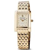 University of Oklahoma Women's Swiss Watch - Gold Quad Watch with Bracele