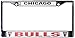 Rico Chicago Bulls Chrome License Plate Frame
