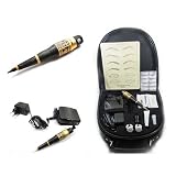 Permanent Tattoo Makeup Eyebrow Machine Kit +Foot Pedal