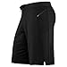 vertex flex-knit zip pocket short - black/stealth black - XL