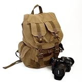 Koolertron(TM) Canvas DSLR SLR Camera Shoulder Bag Backpack Rucksack Bag With Waterproof Cover For Sony Canon Nikon Olympus Koolertron(TM) Canvas DSLR SLR Camera Shoulder Bag Backpack Rucksack Bag With Waterproof Cover For Sony Canon Nikon Olympus
