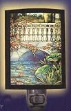 LAMPS BEAUTIFUL Fine Art Nightlight--Lithographed Reproduction of Tiffany Stained Glass Window Night Light--Excellent customer service--see our feedback.