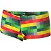 Hurley Kings Road Boyshort Bikini Bottom - Women's Red, M