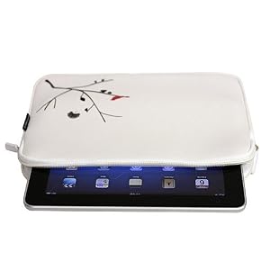 Apple iPad Wifi / 3G Model 16GB, 32GB, 64GB Carrying CaseCrown Fashion Netbook Neoprene Sleeve Case - Spring Bird Branch
