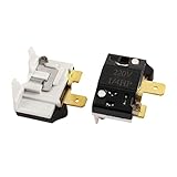 uxcell　冷蔵庫モータープロテクター　1/4 HPモーター適用　プラスチック　金属 AC 220V　2個入り