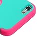 MYTURTLE iPod Touch 7th 6th 5th Generation Case Slim Shockproof Hard Silicone Shell Impact Cover with Screen Protector for iPod Touch 7 (2019), iPod Touch 5/6 (2015) (Electric Green Transparent)