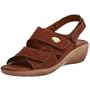 Fly Flot Women's Darling Sandal,Brown,41 EU (US Women's 10-10.5 M)