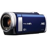 JVC 1.5-Megapixel 1080P High-Definition Everio Digital Video Camera - Blue GZEX210AUS