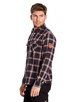 Ossa Fashion Camisa Hombre (Azul / Rojo)