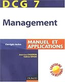 Revue Dunod  / Management DCG7 : Manuel et applications