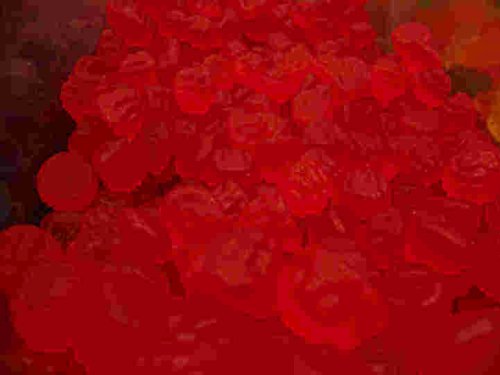 Candy Gummy Red Raspberries, 5 lb. bag by Raspberry Candy