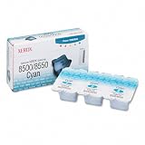 Colorstix ink refills for phaser color printers 8500, 8550, 3 cyan / 108R00669