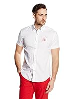 Pedro del Hierro Camisa Hombre Big Logo (Blanco)