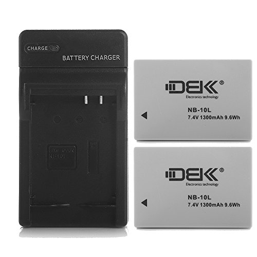 DBKreg 2 Pack NB10L 1300mAh 74V Battery Photo