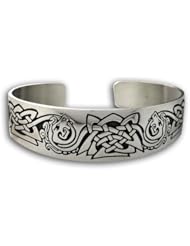 Sterling Silver Celtic Horsepower Bracelet. Made in USA.