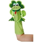 Art Wall Sock Friends Puppets Kit, Frog