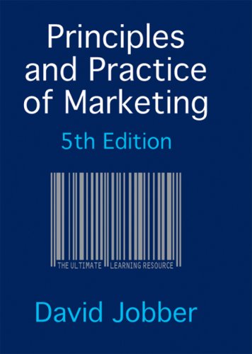 Principles and Practice of Marketing with Redemption card