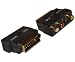 Electronics : Scart to 3 x RCA Phono & SVHS Adaptor