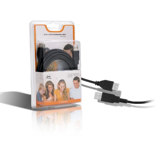 Canyon CNR-CCE06 USB Verl&auml;ngerungskabel 4,5m USB2.0 A/M -F