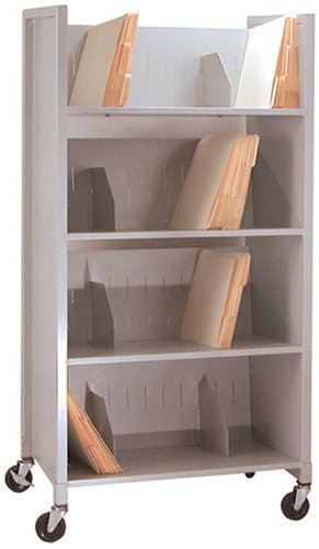 Four Tier File Folder Medical Cart