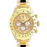 Toy Watch Quartz, Gold Dial with Yellow Goldtone Bracelet - Women's Watch 16218-GD