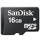 SanDisk 16GB Micro SD Memory Card (Retail Pkg.)