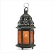Yellow Glass Moroccan-style Lantern