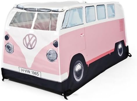 VW Camper Van Child's Pop up Play Tent-pink by Animewild TOY