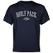 Nevada Wolf Pack Navy Blue Mascot Arch T-shirt