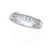 14K White Gold 1/2 ct. Princess Cut Diamond Wedding Band