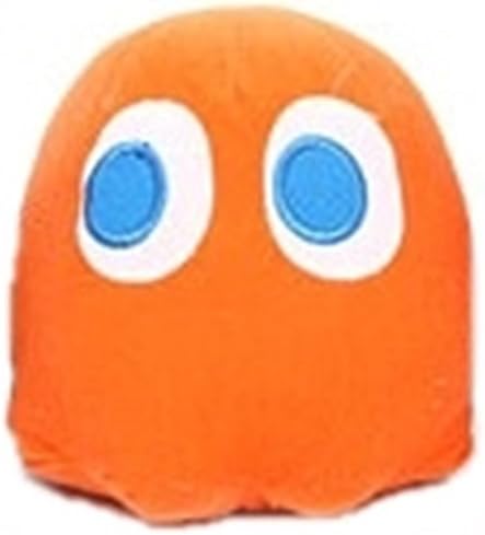 Pixels Movie Pacman Orange Ghost Plush 6.5"