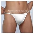 Groovin' String Bikini Brief - White