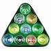 Pool Shooter Triangle Set | With 10 Novelty Shot Glasses 60ml & Tray
